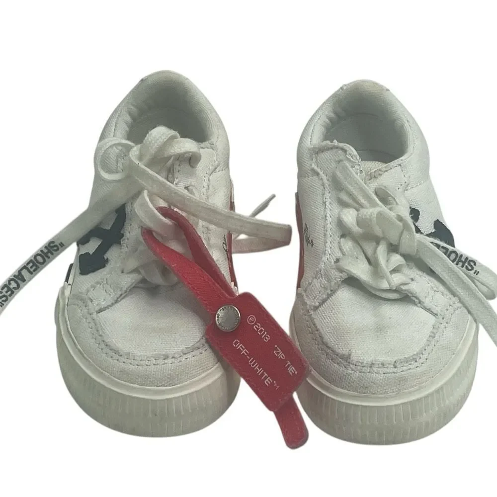 Off-White Kids Vulcanised- Sneakers 24” kids size 6 RARE